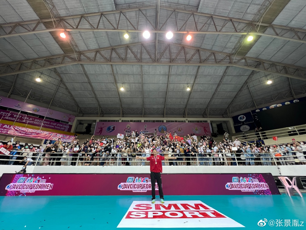 张景胤率中国男排登顶亚洲杯 斩获双料荣誉成焦